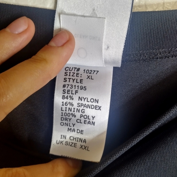 TADASHI Wide Leg Mesh Women’s Pants  High Rise Size XL - Picture 5 of 10